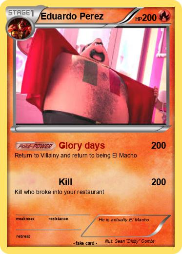 Pokemon Eduardo Perez