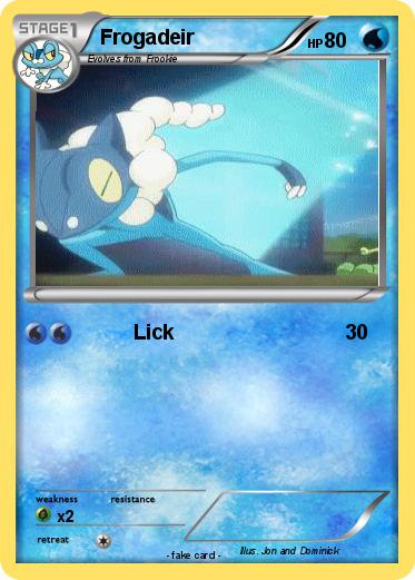 Pokemon Frogadeir