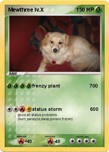 Pokemon Mewthree lv.X