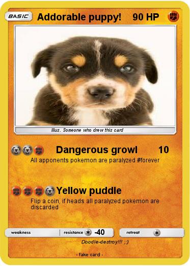 Pokemon Addorable puppy!
