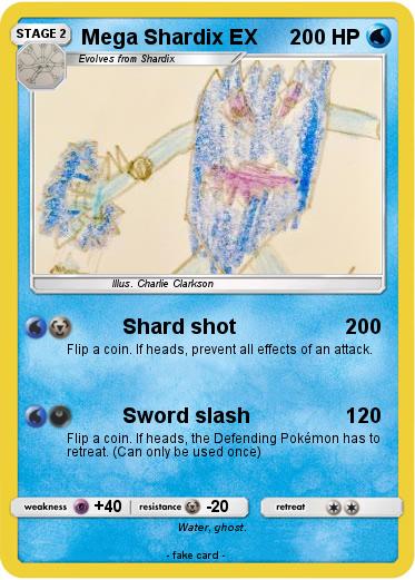 Pokemon Mega Shardix EX