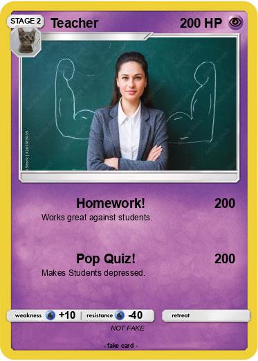 Pokemon Teacher