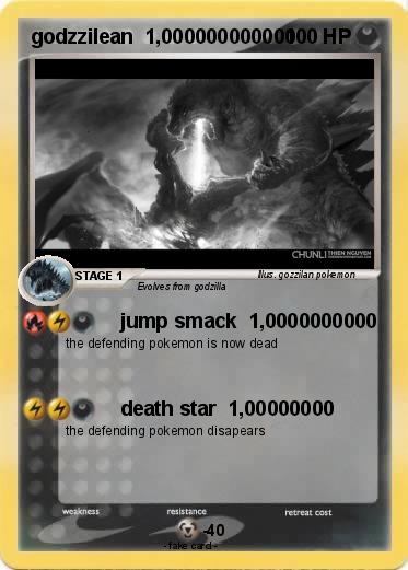 Pokemon godzzilean  1,000000000000