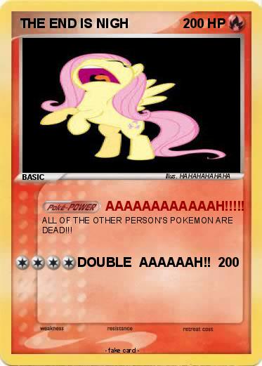 Pokemon THE END IS NIGH