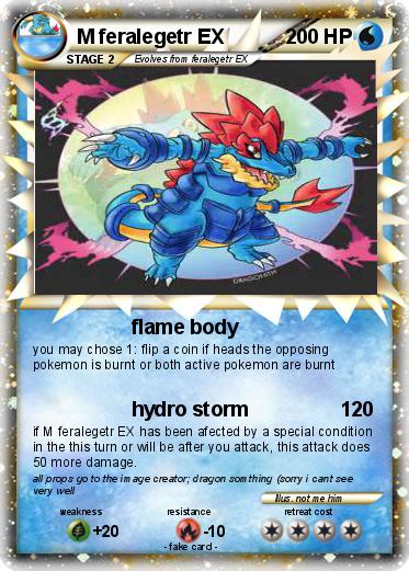 Pokemon M feralegetr EX