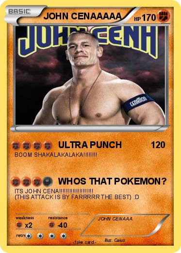Pokemon JOHN CENAAAAA