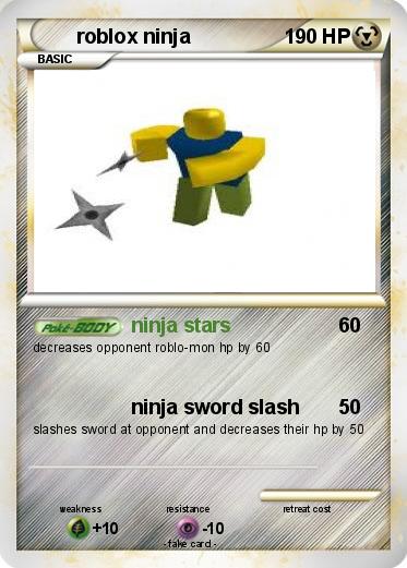 Pokemon roblox ninja