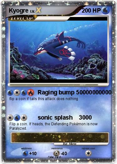 Pokemon Kyogre