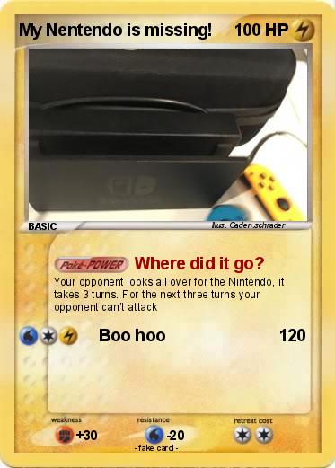 Pokemon My Nentendo is missing! Pokemon My Nentendo is missing!