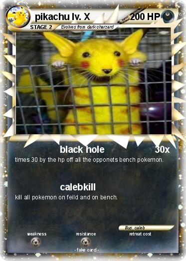 Pokemon pikachu lv. X