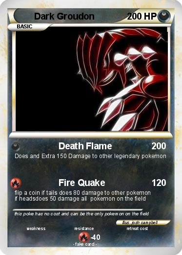 Pokemon Dark Groudon