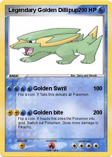 Pokemon Legendary Golden Dillipup