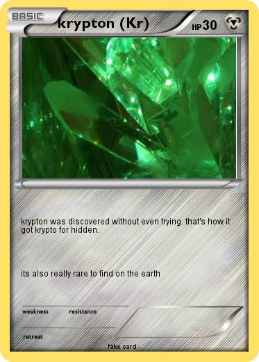 Pokemon krypton (Kr)