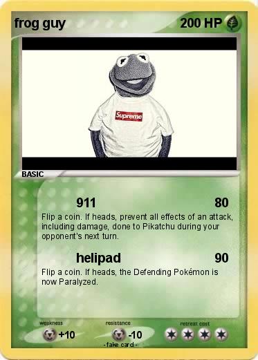 Pokemon frog guy