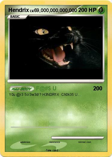 Pokemon Hendrix