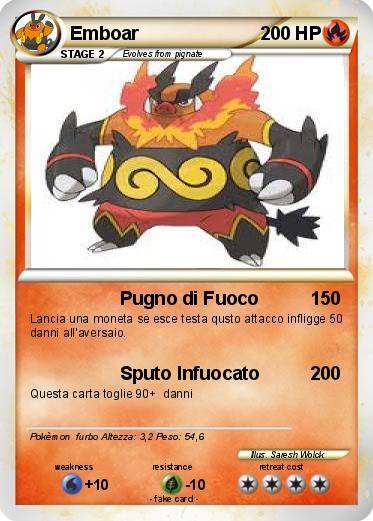 Pokemon Emboar