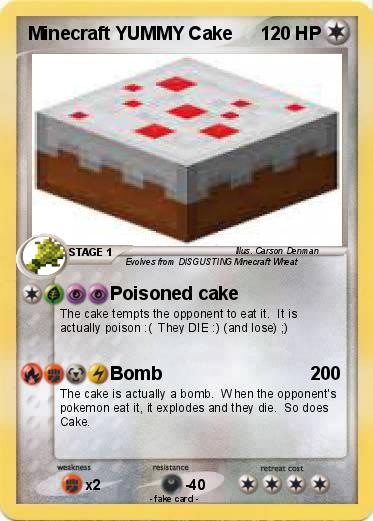 Pokemon Minecraft YUMMY Cake
