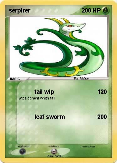 Pokemon serpirer