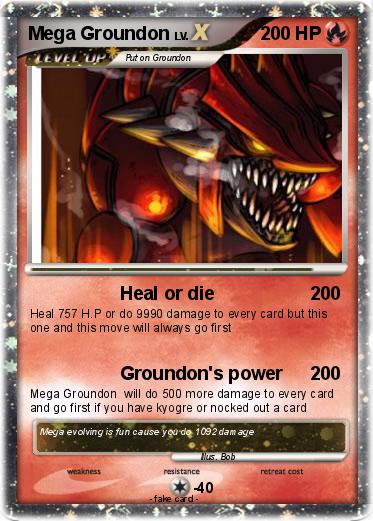 Pokemon Mega Groundon