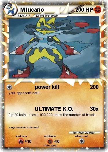 Pokemon M lucario
