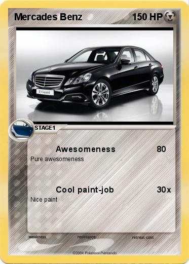 Pokemon Mercades Benz
