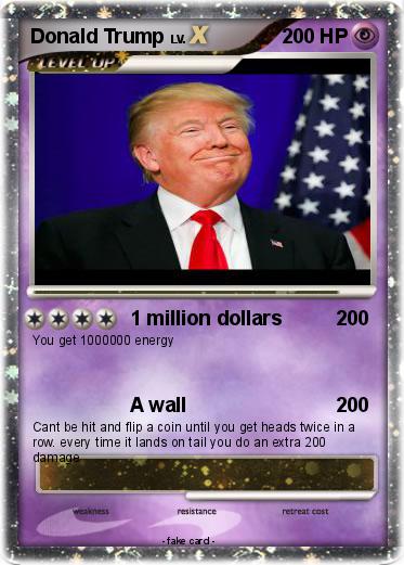 Pokemon Donald Trump