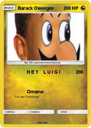 Pokemon Barack Oweegee