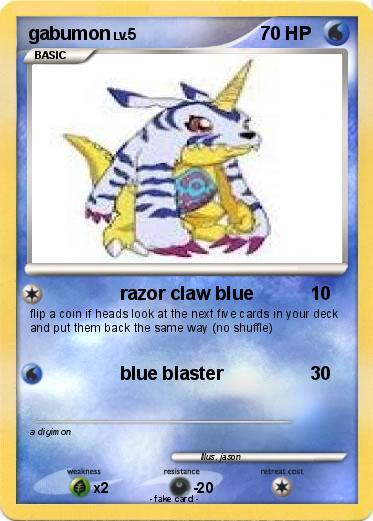 Pokemon gabumon