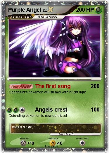 Pokemon Purple Angel