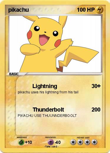 Pokemon pikachu