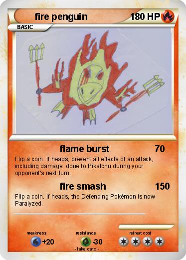 Pokemon fire penguin