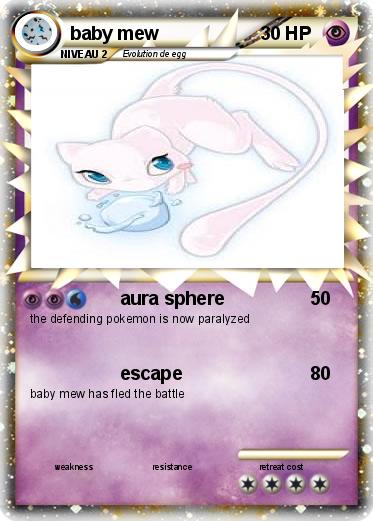 Pokemon baby mew
