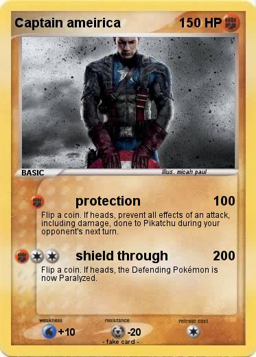 Pokemon Captain ameirica