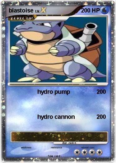 Pokemon blastoise