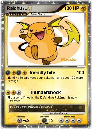 Pokemon Raichu