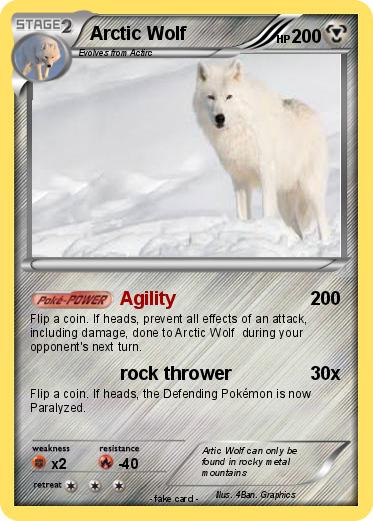 Pokemon Arctic Wolf