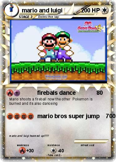 Pokemon mario and luigi