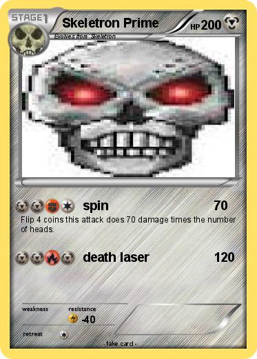 Pokemon Skeletron Prime