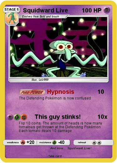 Pokemon Squidward Live