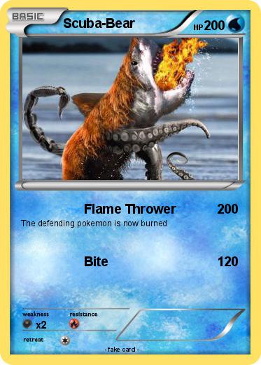 Pokemon Scuba-Bear