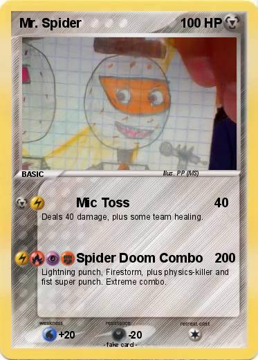 Pokemon Mr. Spider
