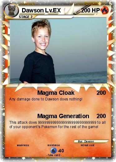 Pokemon Dawson Lv.EX