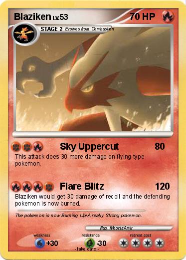 Pokemon Blaziken