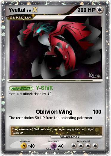 Pokemon Yveltal