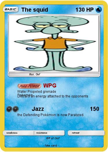 Pokemon The squid