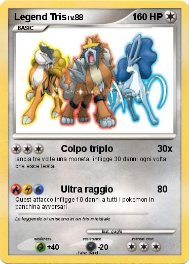 Pokemon Legend Tris