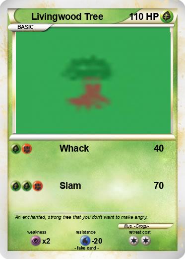 Pokemon Livingwood Tree
