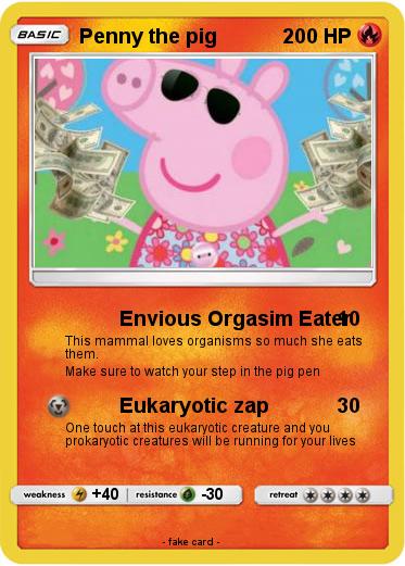 Pokemon Penny the pig