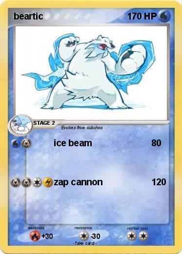 Pokemon beartic