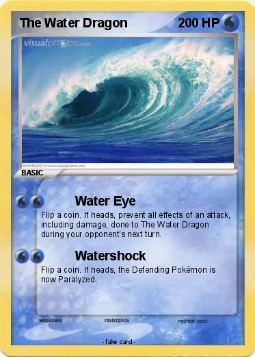 Pokemon The Water Dragon